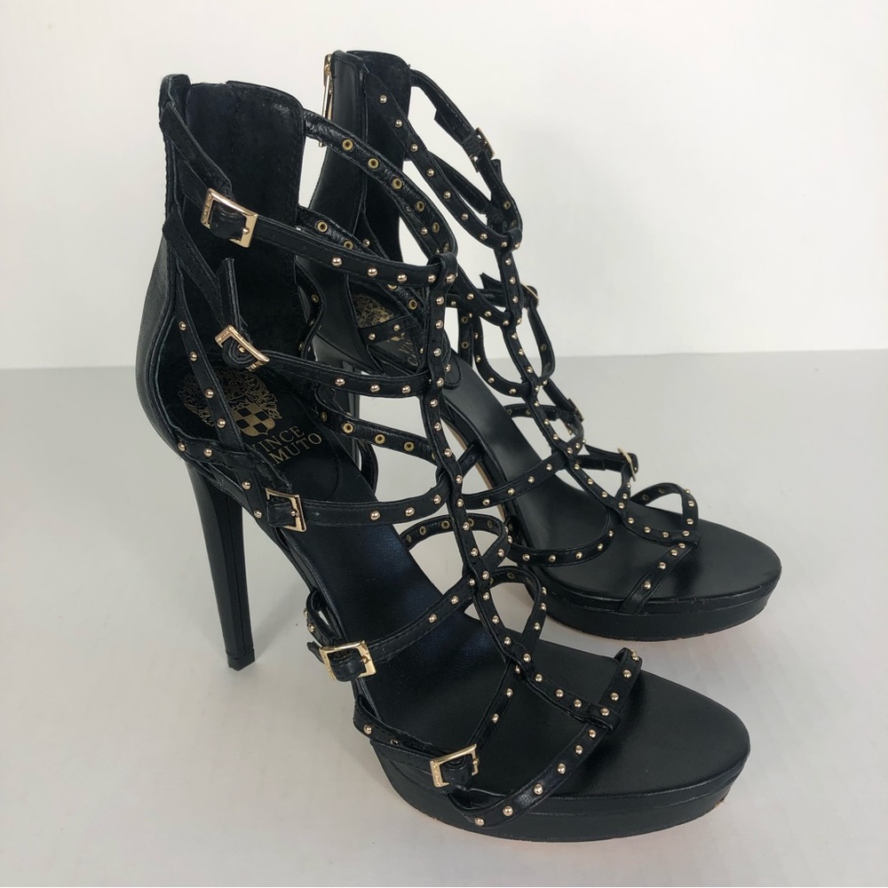 Vince Camuto Revelli Studded Heels 7.5M - Picture 14 of 14